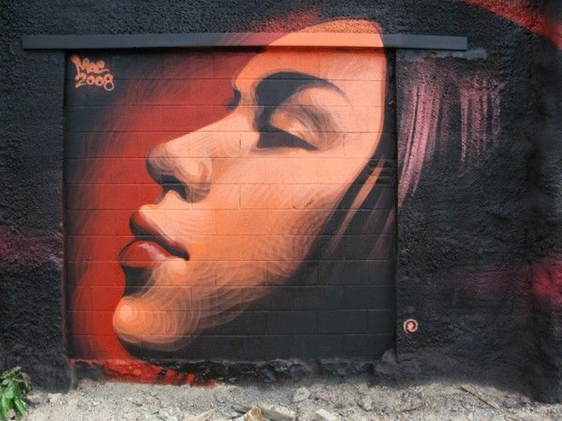 Niesamowite graffiti